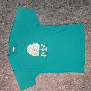 Vintage. Made in USA. Hanes 50/50. Single-stitch. BOISE. Tee-shirt size M